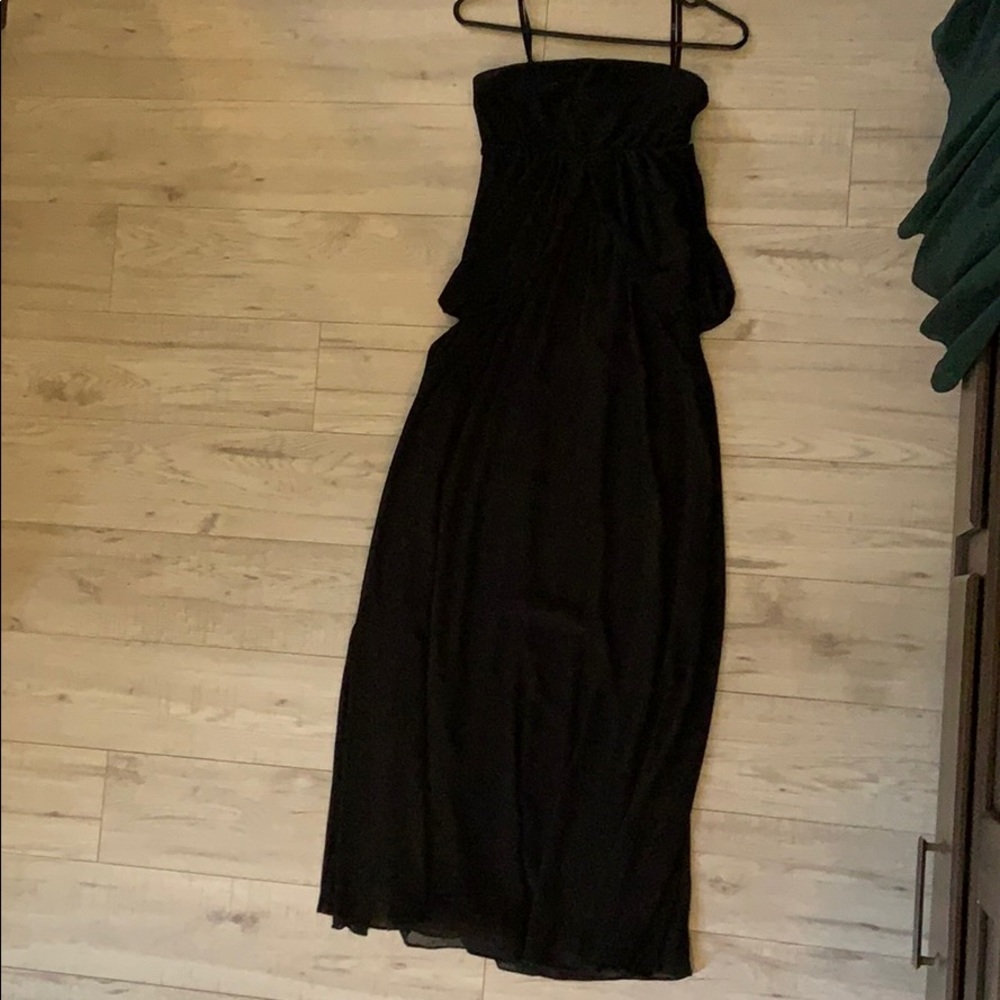 Luck strapless dress